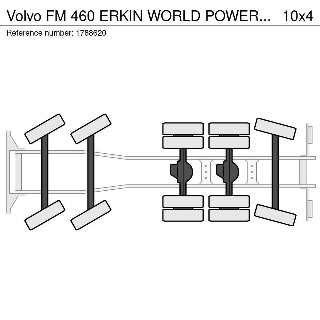 Volvo FM 460 ERKIN WORLD POWER ER 2070 T-4.1 CRANE/KRAN/ Kraanaga veokid