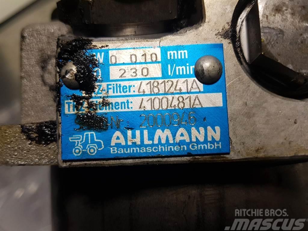 Ahlmann AZ 150 - 4181241A - Filter Hüdraulika