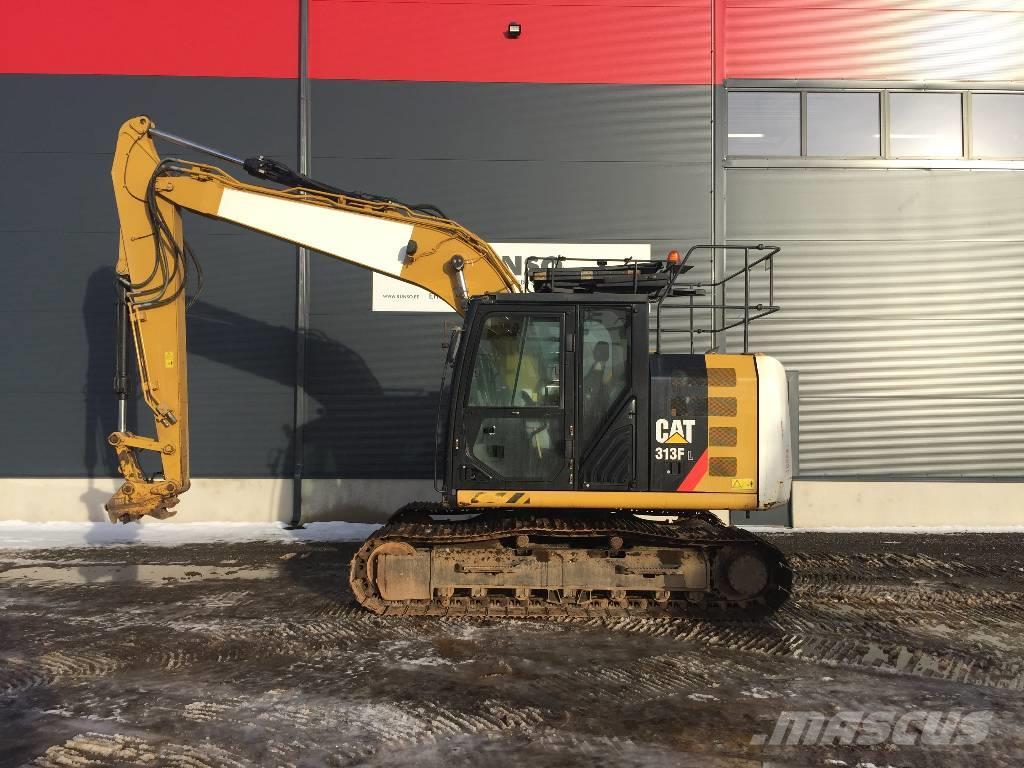 Caterpillar 313 F L Roomikekskavaatorid