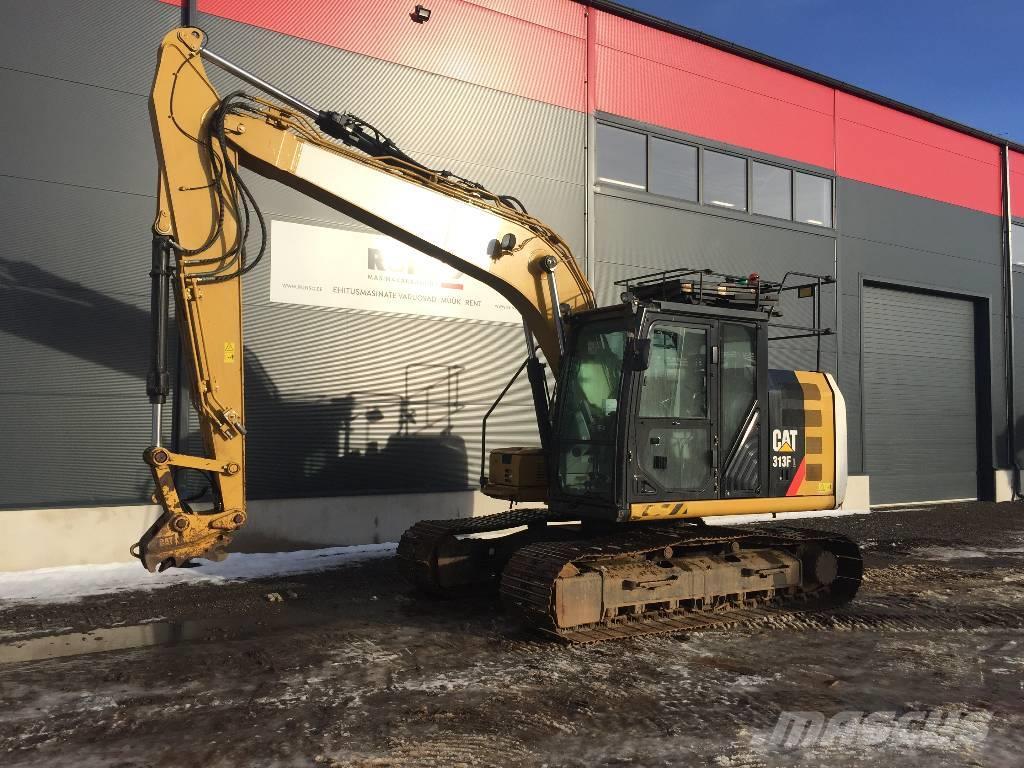 Caterpillar 313 F L Roomikekskavaatorid