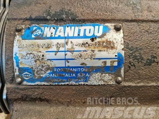 Manitou MLT 625-75H differential Sillad