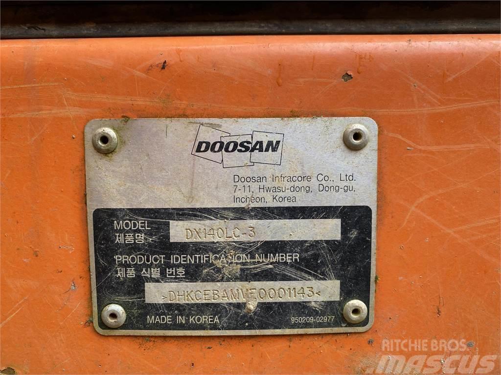 Doosan DX140 LC-3 Roomikekskavaatorid