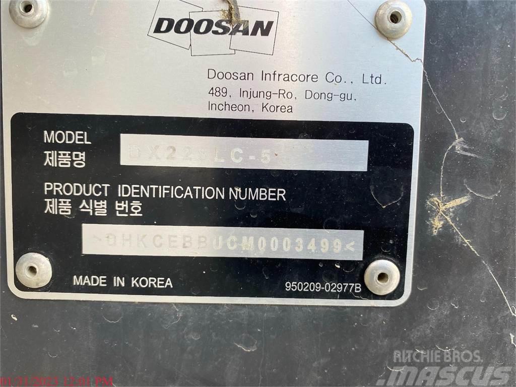 Doosan DX225 LC-5 Roomikekskavaatorid