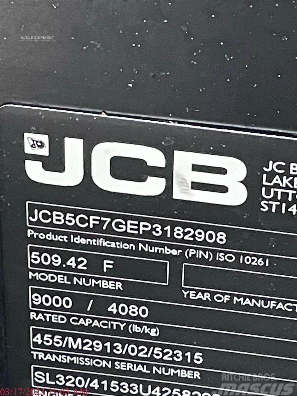 JCB 509-42 Teleskooplaadurid