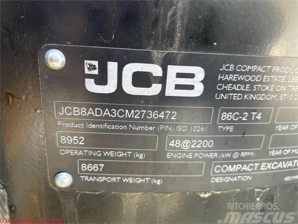 JCB 86C-2 Roomikekskavaatorid