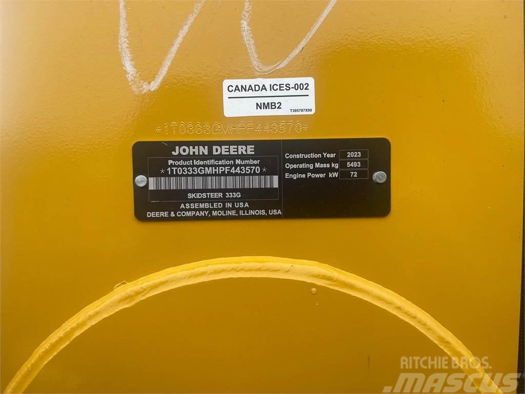 John Deere 333G Kompaktlaadurid