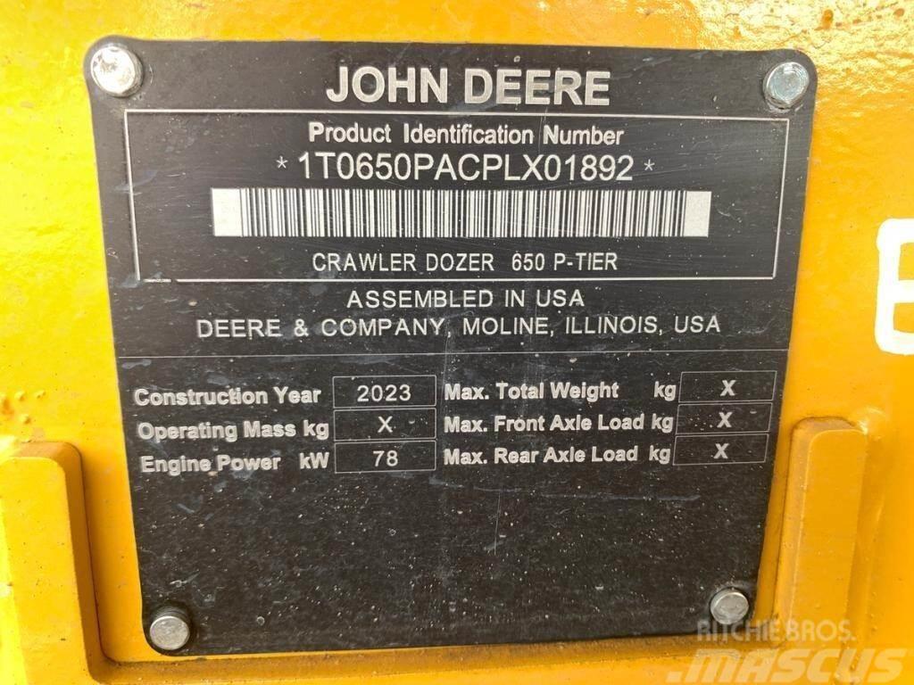 John Deere 650P LGP Buldooserid