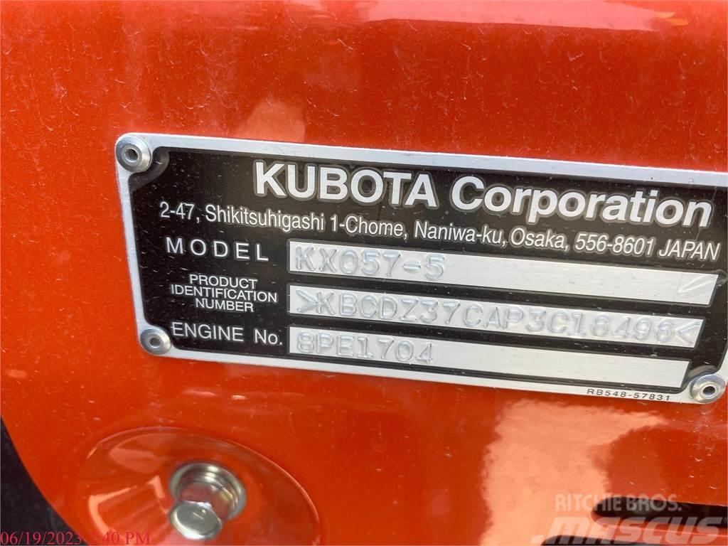 Kubota KX057-5 Roomikekskavaatorid