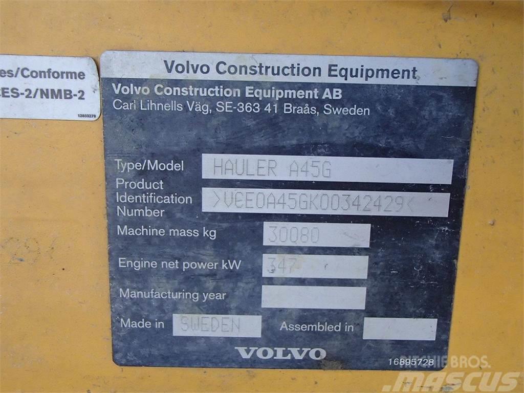 Volvo A45G Liigendraamiga pinnaseveokid