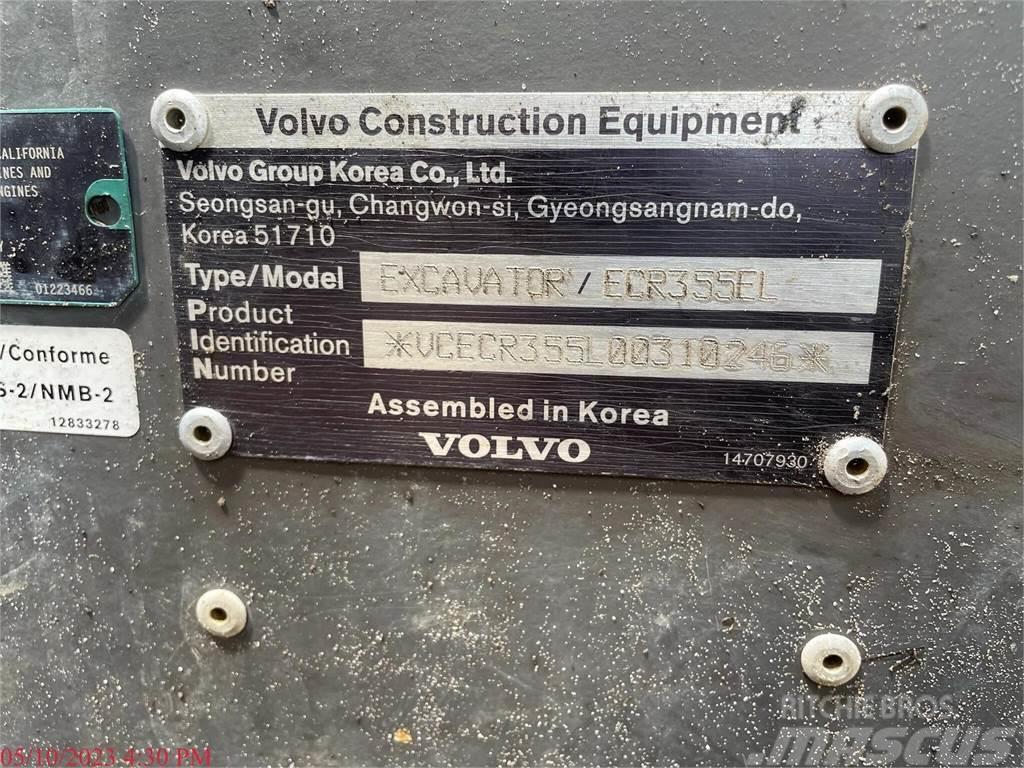 Volvo ECR355EL Roomikekskavaatorid