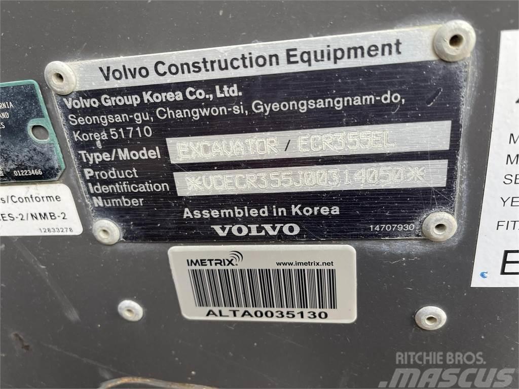Volvo ECR355EL Roomikekskavaatorid
