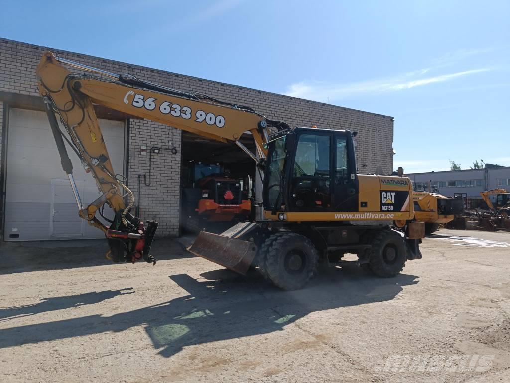 Caterpillar M 315 D Ratasekskavaatorid