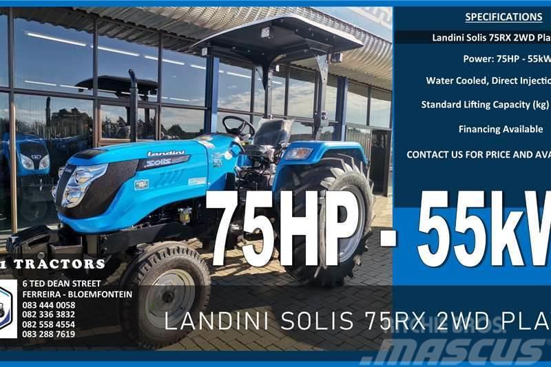 Landini SOLIS 75RX 2WD PLATFORM Traktorid