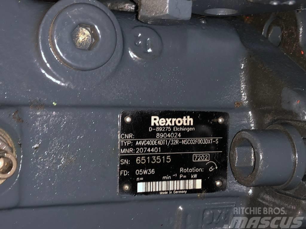Rexroth A4VG40DE4DT1/32R-NSC02F003DXT-S Muud osad