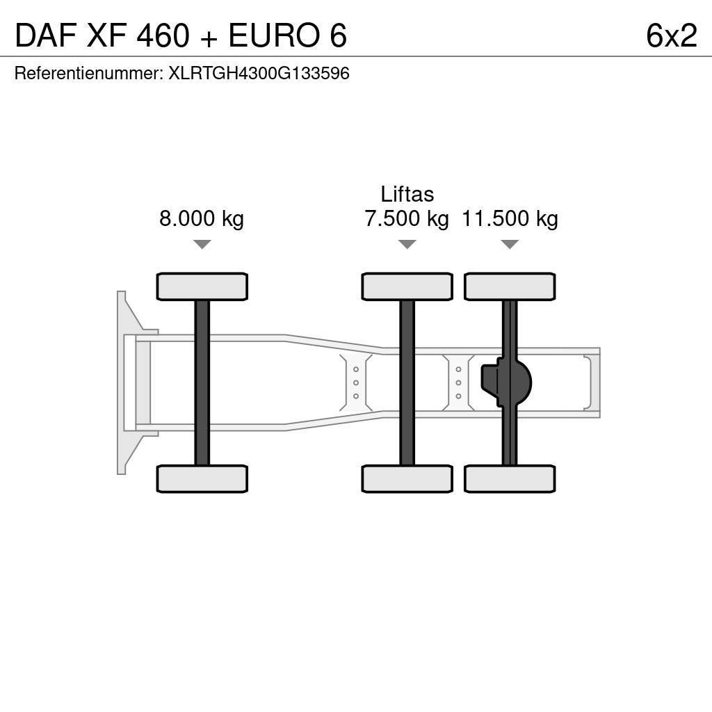 DAF XF 460 + EURO 6 Sadulveokid