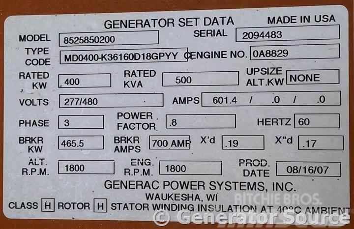 Generac 400 kW - JUST ARRIVED Diiselgeneraatorid