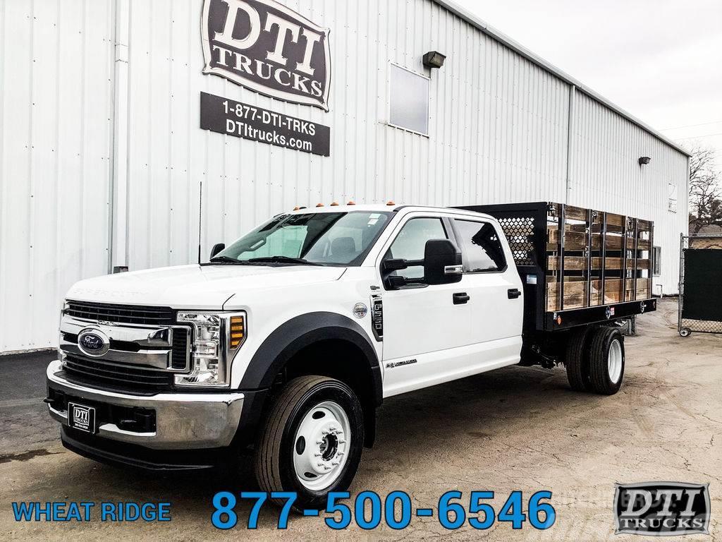 Ford F550 Flatbed Truck, Diesel, Auto, 4x4, 42 Sides Madelautod