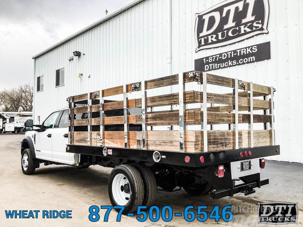 Ford F550 Flatbed Truck, Diesel, Auto, 4x4, 42 Sides Madelautod