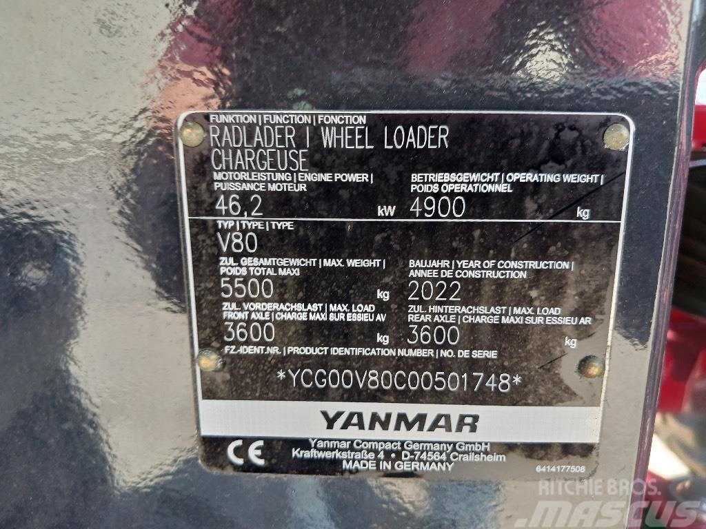 Yanmar V80 Rataslaadurid