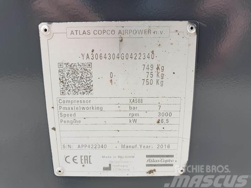 Atlas Copco XAS 68 KD Kompressorid