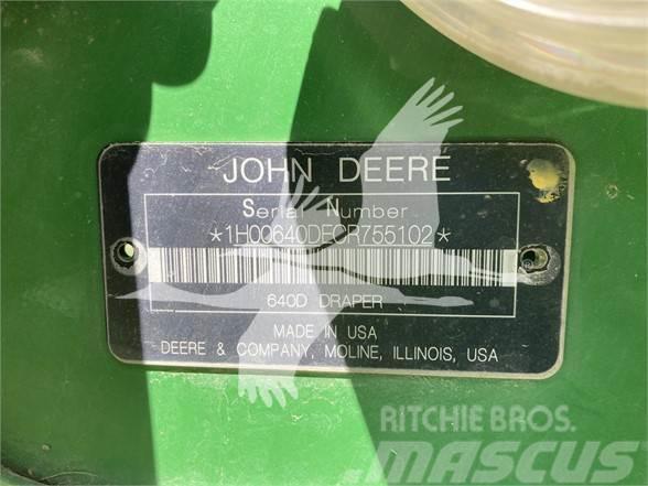 John Deere 640D Kombainide heedrid