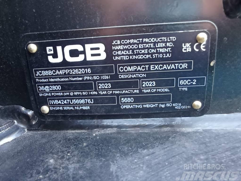JCB 60 C-2 Miniekskavaatorid < 7 t