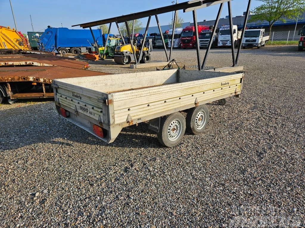 Brenderup 2 tons trailer model 4310 TB alu Madelhaagised