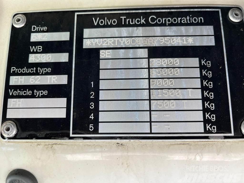 Volvo FH 460 6x2 9 TON FRONT AXLE / PTO / CHASSIS L=6300 Raamautod