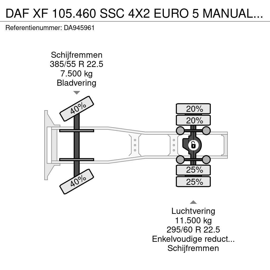 DAF XF 105.460 SSC 4X2 EURO 5 MANUAL GEARBOX APK Sadulveokid