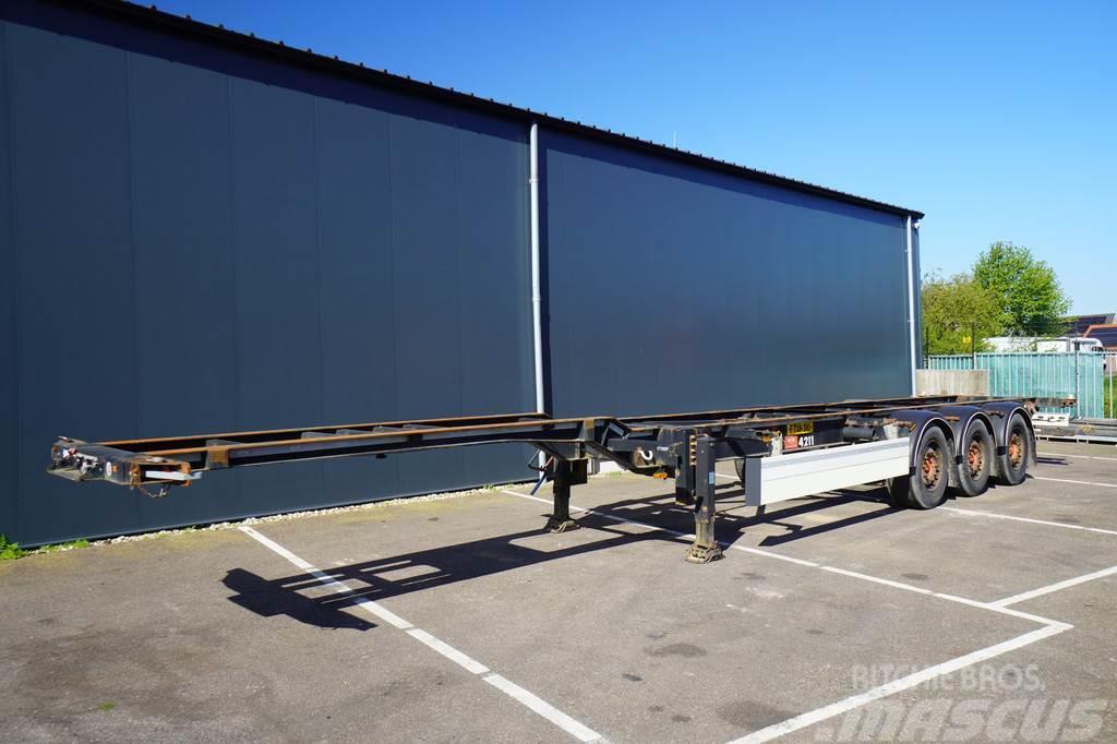 Pacton 3 AXLE 45 FT CONTAINER TRANSPORT TRAILER Konteinerveo poolhaagised