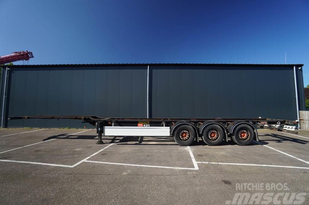 Pacton 3 AXLE 45 FT CONTAINER TRANSPORT TRAILER Konteinerveo poolhaagised