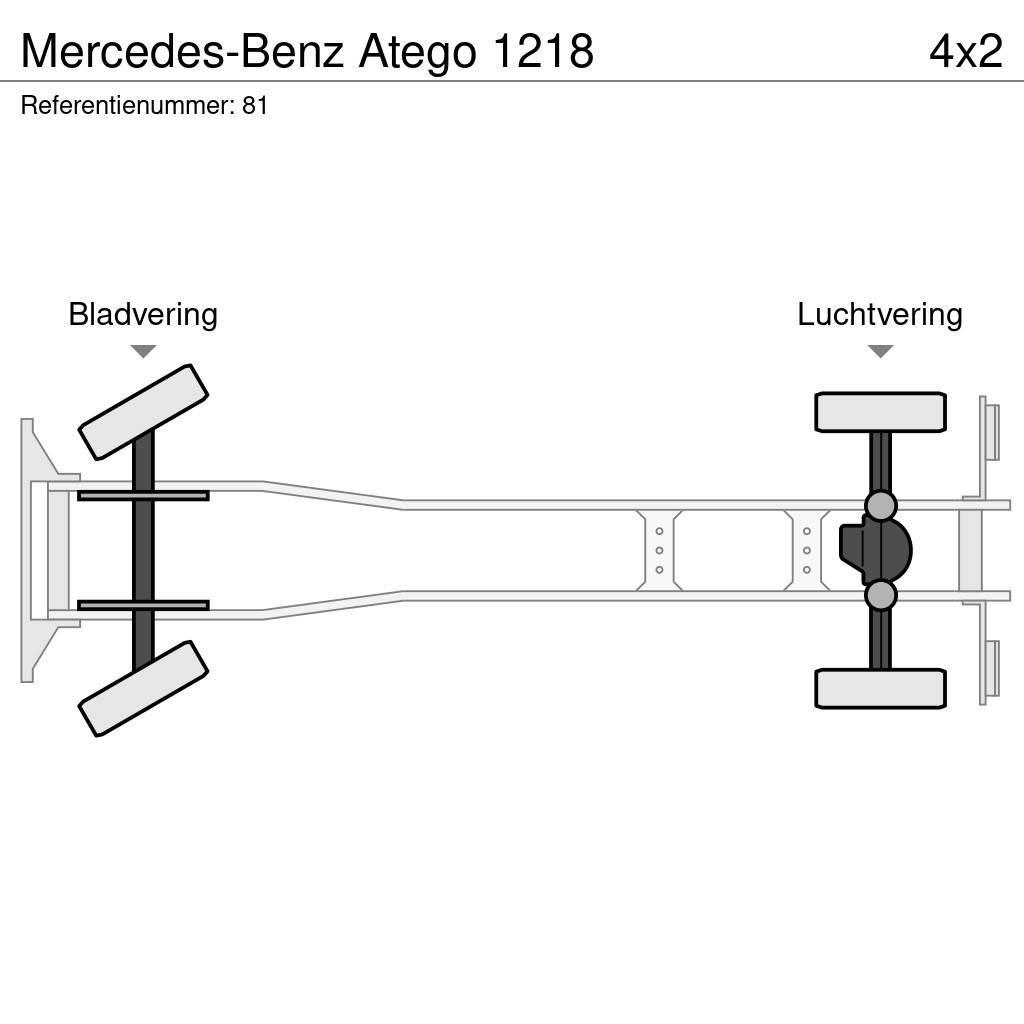 Mercedes-Benz Atego 1218 Furgoonautod