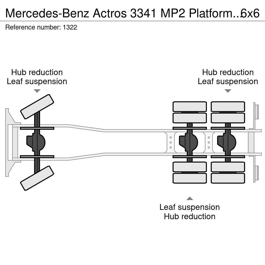 Mercedes-Benz Actros 3341 MP2 Platform Twistlocks for 20ft Conta Madelautod