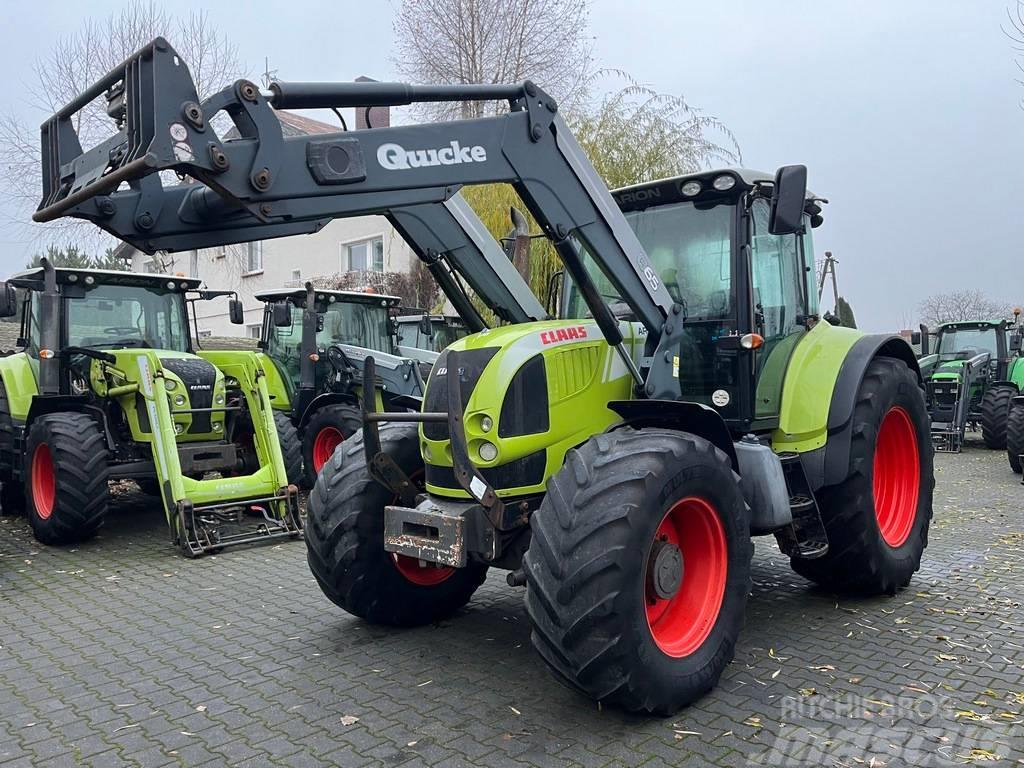 CLAAS ARION 640 CIS + QUICKE Q65 Traktorid