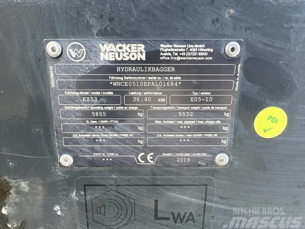 Wacker Neuson EZ53 Roomikekskavaatorid