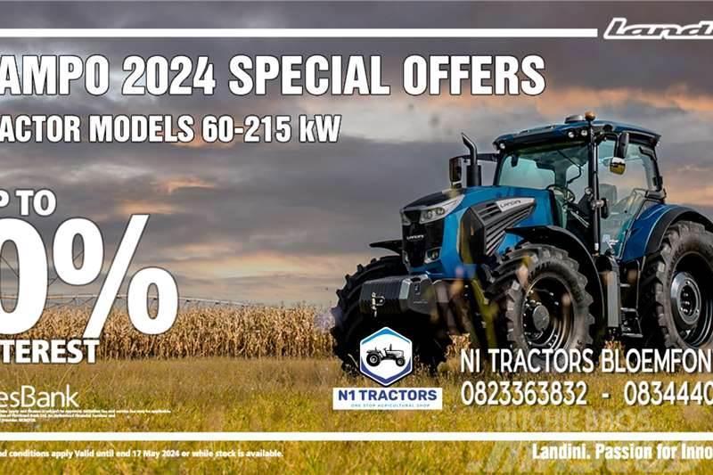 Landini NAMPO 2024 SPECIAL LANDINI MODELS 60-215KW Traktorid