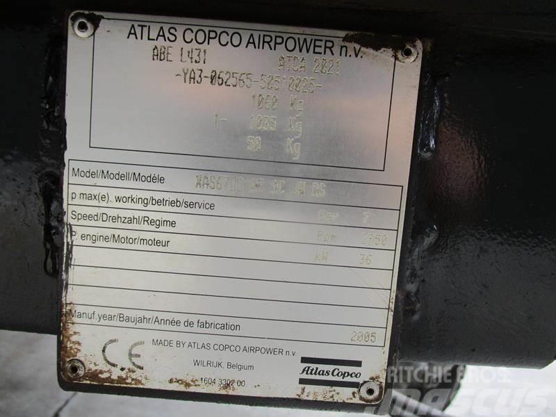 Atlas Copco XAS 67 DD - G Kompressorid
