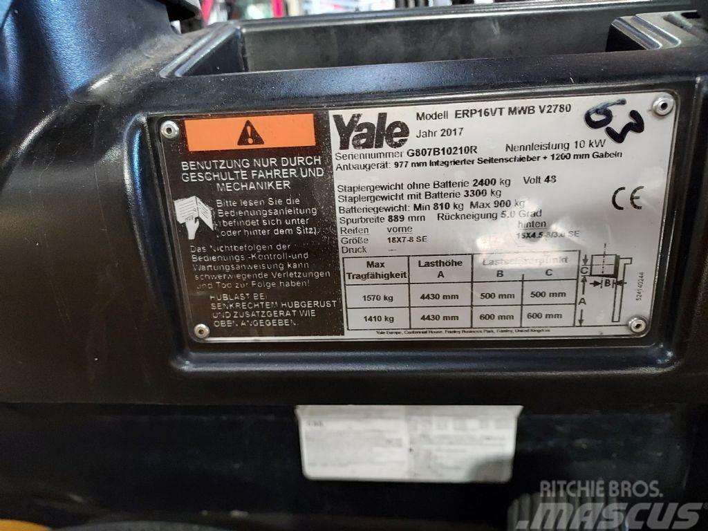 Yale ERP 16VT Elektritõstukid