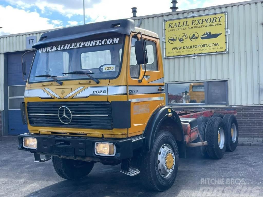Mercedes-Benz SK 2628 Chassis 6x6 V8 Big Axle's Auxilery Top Con Raamautod