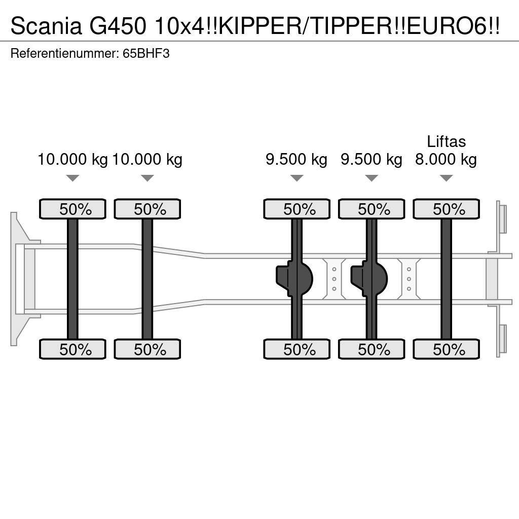 Scania G450 10x4!!KIPPER/TIPPER!!EURO6!! Kallurid