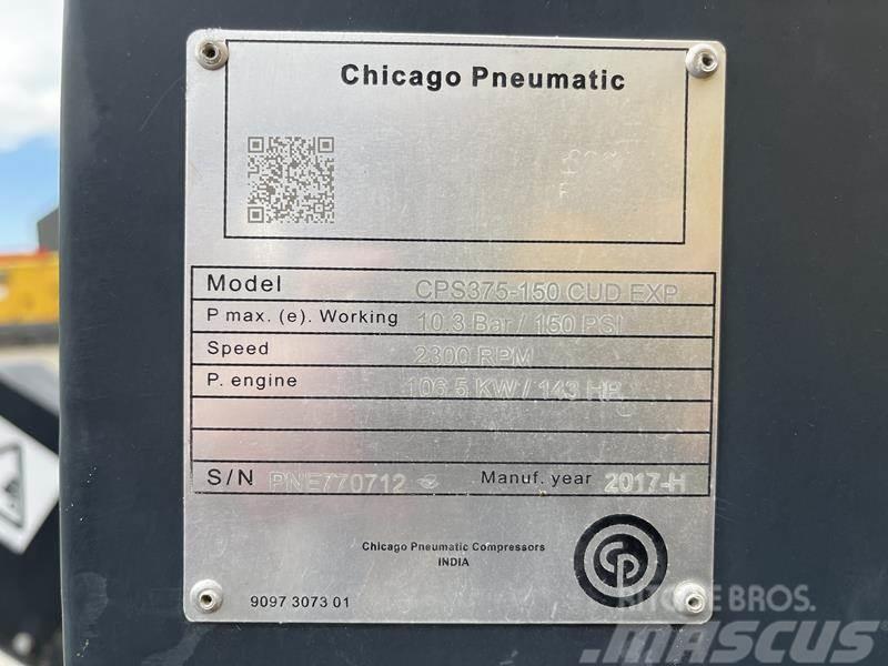 Chicago Pneumatic CPS 375 - 150 Kompressorid