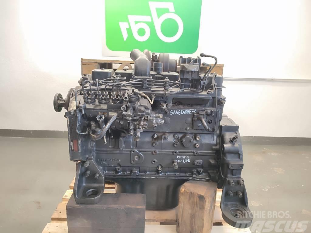 Komatsu SAA6D102E-2 complete engine Mootorid