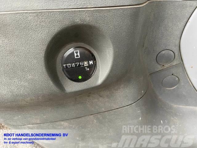 Hitachi EX 165 Isuzu Motor Roomikekskavaatorid