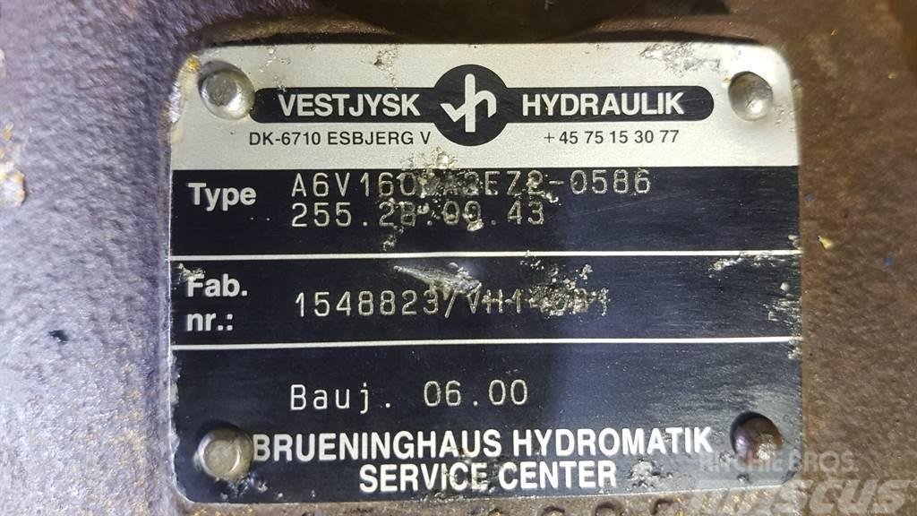 Brueninghaus Hydromatik A6V160DA2EZ2-0586 - Drive motor/Fahrmotor/Rijmotor Hüdraulika