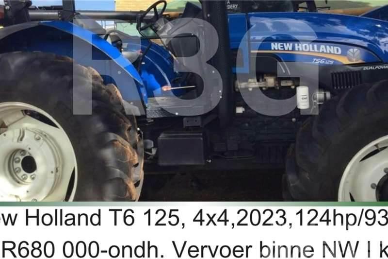 New Holland T6 125 - 124hp / 93kw Traktorid