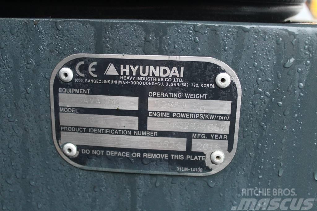 Hyundai HX 220 L / Pyörittäjä, Leica 3D, Rasvari, Lämmitin Roomikekskavaatorid