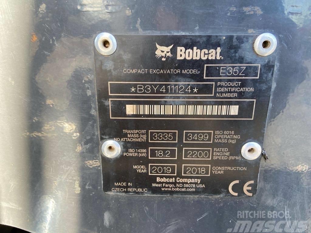 Bobcat E35Z Roomikekskavaatorid
