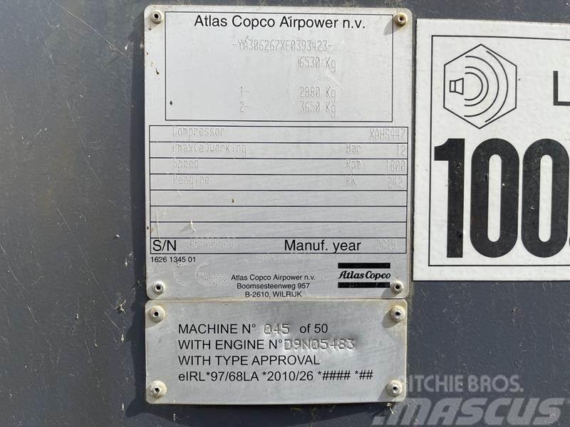 Atlas Copco XAHS 447 CD - N Kompressorid