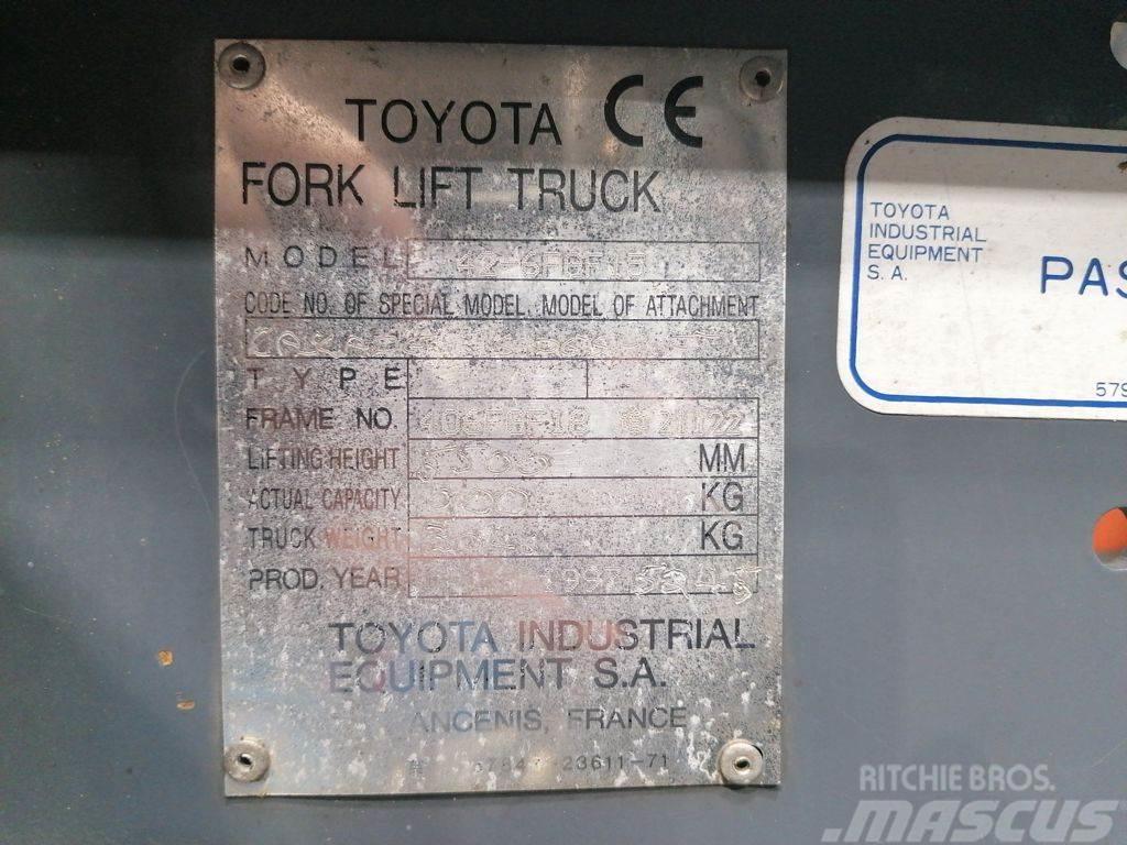 Toyota 42-6FGF15 Gaasitõstukid