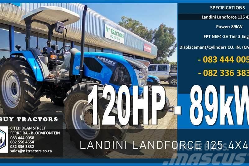 Landini Landforce 125 4WD Traktorid